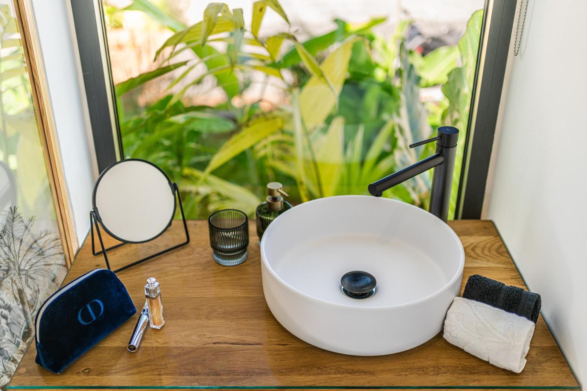 L'Empreinte-Oasis De Serenite Au Coeur D'Un Jardin Tropical Le Tampon Exteriér fotografie